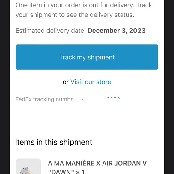 Jordan 5 X A Ma Maniere ‘Dawn’ 11W/9M - Picture 5 of 5